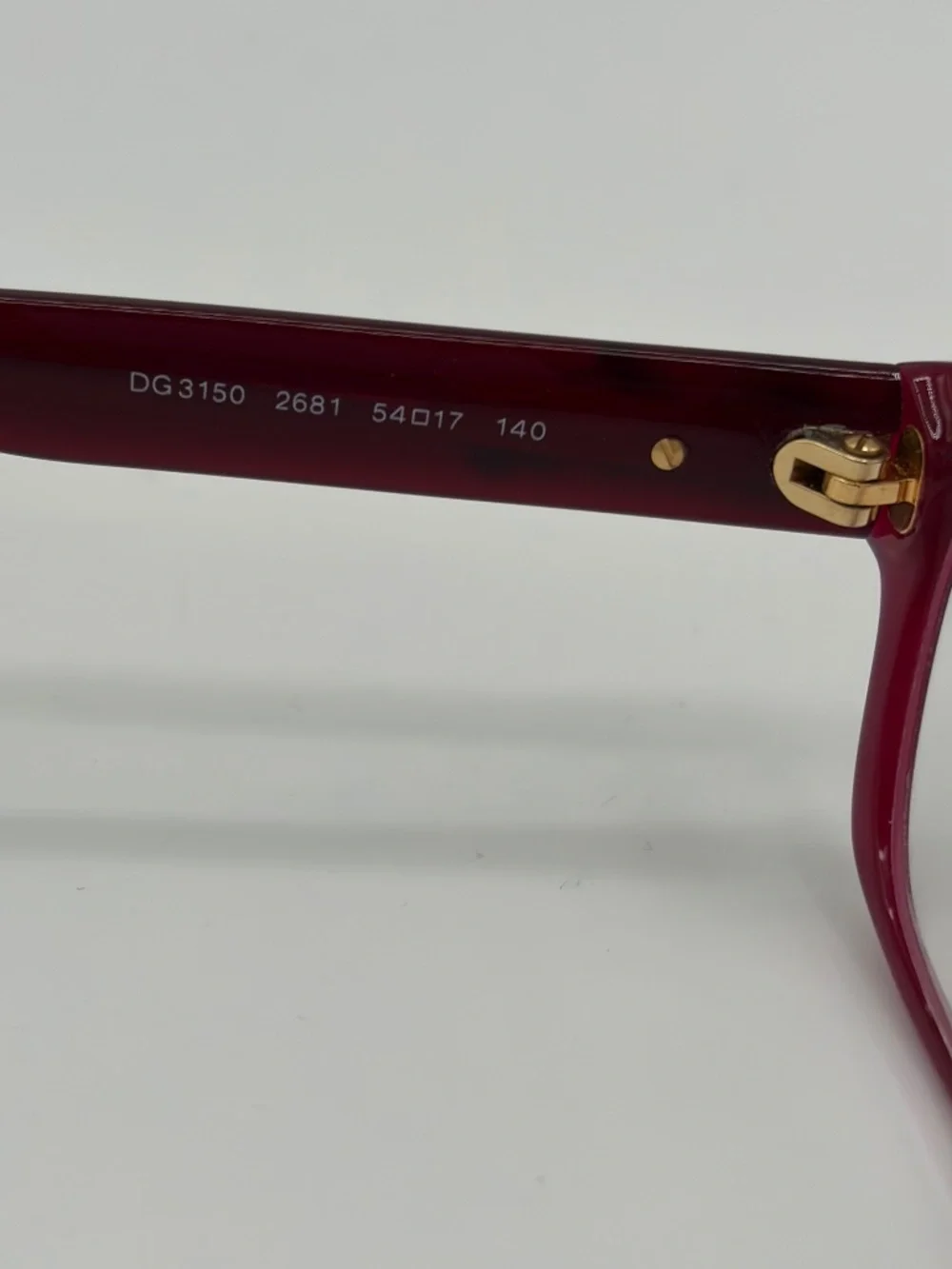 Dolce & Gabbana DG3150 Eyeglasses, Size 54mm, Made in Italy